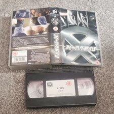 X-Men Sci-fi Action VHS Video Tape Film Movie Hugh Jackman Ian McKellen Berry
