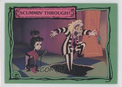 1990 Dart Beetlejuice Cartoon Scummin' Through! #54 0b6