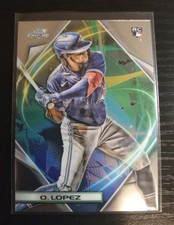 2022 Topps Cosmic Chrome Otto Lopez Rookie Card #26 - Toronto Blue Jays. rookie card picture
