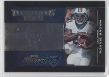 2008 Prestige Prestigious Pros Blue 653/1000 Ronnie Brown #PPR-7 1u6