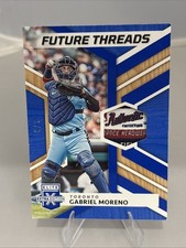 2022 Elite Extra Edition Future Threads Blue /3  Laundry Tag Gabriel Moreno