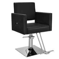 Hairdressing Cutting Chair Salon Stool Barber Swivel Hydraulic Lift Leather