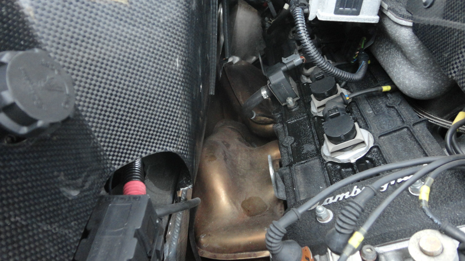 Lamborghini Murcielago, LH Front Exhaust Manifold, P/N 07M253171A