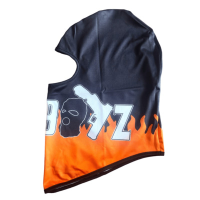 NWT Orange Noz Boyz Shooters Balaclava Unisex OS | Biking Urban Trap Punk HipHop