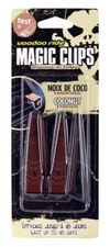 Airfreshner fragrance clips car fragrance air freshener voodoo ride magic clips 4 pieces