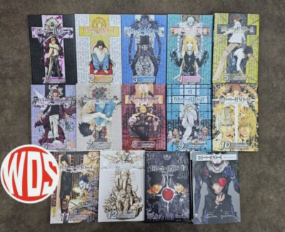 Death Note Manga English FULL SET Vol 1-13 Comic Books New by