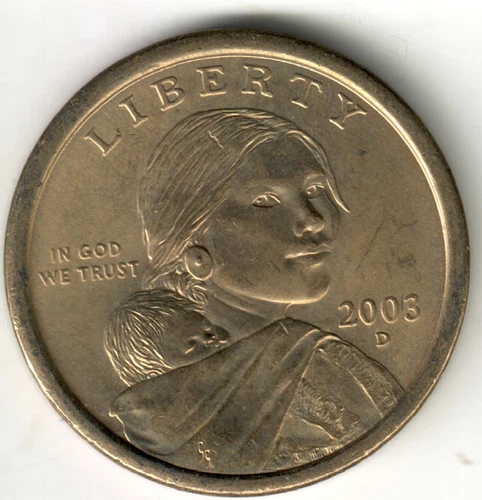 2003-D Sacagawea Dollar — photo from another recent sale