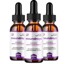 (3 Pack) Moundrops Liquid Drops - Moun drops Weight Management, Healthy Levels