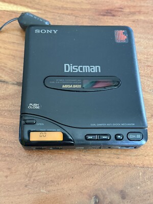 Sony Discman D-66 Compact Disc Player Defekt