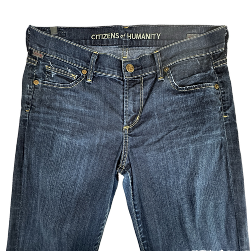 Citizens of Humanity Jeans Kelly Low Rise Bootcut Women's 27 (act 29) Dark Wash - Picture 5 of 10