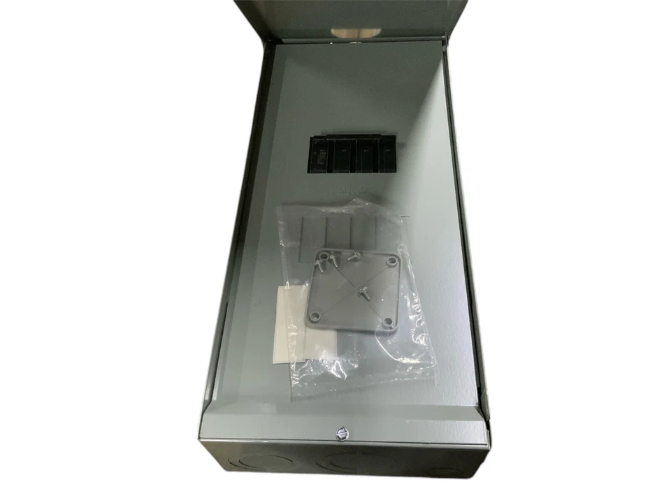 U281C1 Midwest 200 Amp Main Breaker  4-Space 1"  Load Center w/ Feed Thru Lugs - Image 3 of 4