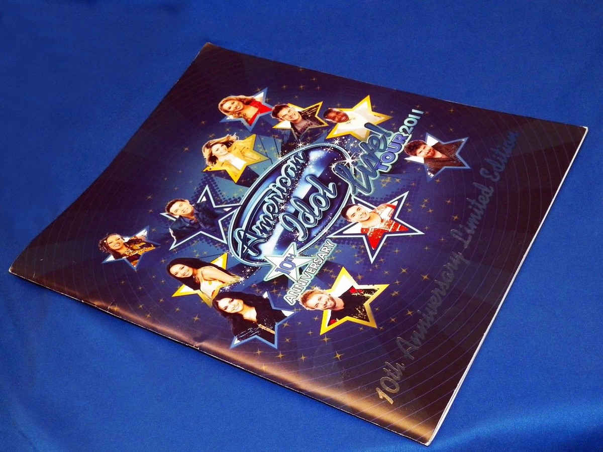 SIGNED 2011 American Idol Live 10th Anniversary Concert Tour