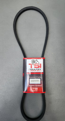 (3 Pack) TSI Poultry Power Belt A43/4L450, 45'' Length