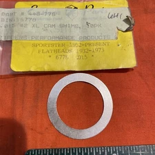 Eastern Motorcycle Parts - 6778 - Cam Shim for Harley Cam Gears .015