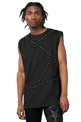 Killstar Unisex Tank Top - Dead Punch Gothic Nieten 