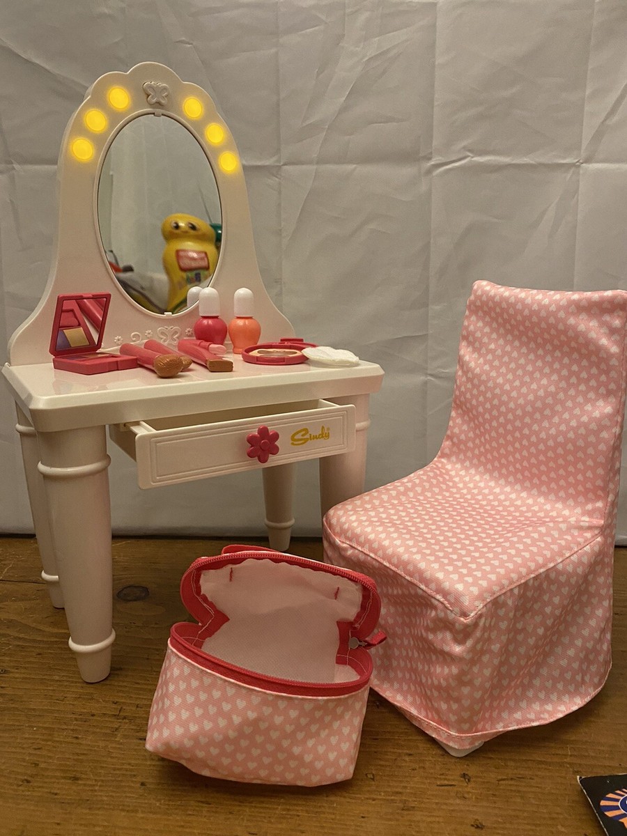Tesco Sindy Doll Dressing Table Set For The Larger 18” Doll New