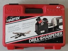 Martek Professional Drill Sharpener In Case Gold Seal Approved Export Model 
