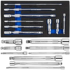 Kipp-Verlängerungssatz 1/2" 1/4" 3/8" 9-tlg. Steckschlüssel für Kfz & Werkstatt