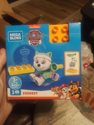 mega bloks paw patrol everest figure sealed