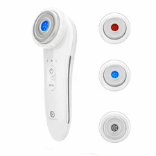 Facial Massager, Heating Moisture Import Machine Handheld Facial Cleansing Devic