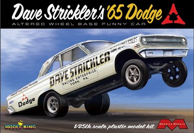 1/25 Dave Strickler 1965 Dodge Altered Wheelbase Funny Car Plastic 