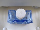 Vintage Parfumerie De Raymond Blue Glass Perfume Bottle Art Deco — photo 3