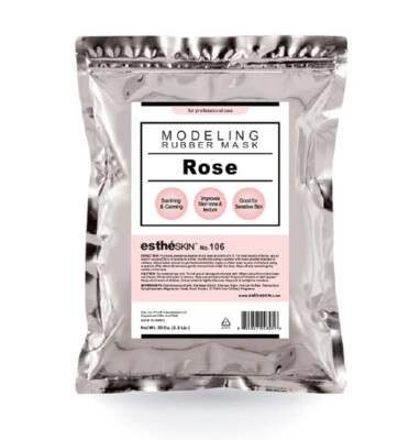 estheSKIN No.106 Rose Modeling Rubber Mask Powder for Professional, 35 Oz.