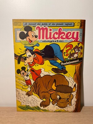 Mickey magazine 1956年　フランス Mickey magazine n°299. 28 juin 1956 Édition Belge. | eBay