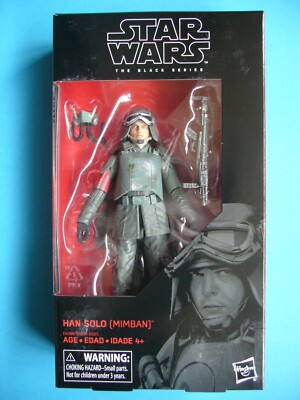 2019 STAR WARS 6'' THE BLACK SERIES SOLO - #78 HAN SOLO (MIMBAN) *NEAR MINT*