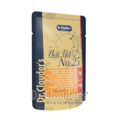 Dr. Clauders Best Filet No 25 Hähnchen & Rind | 12x 100g