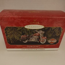 Heritage Springer Harley-Davidson Motorcycle 1999 Hallmark Keepsake Ornament