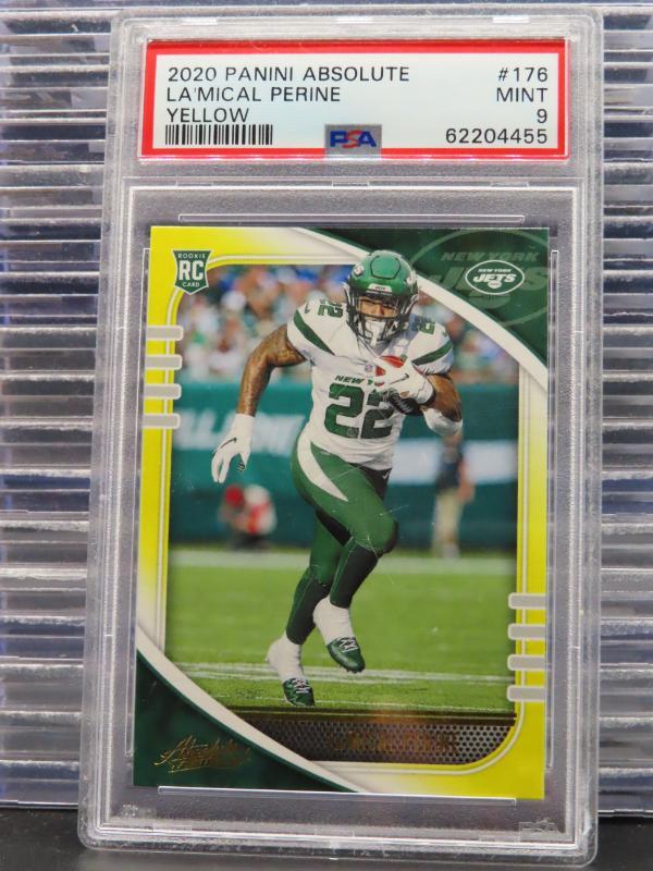 La'Mical Perine Panini Absolute #176 Yellow
