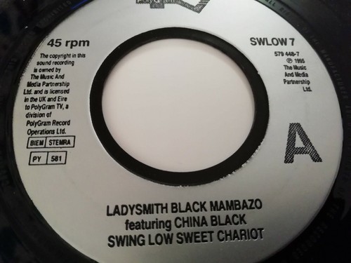 Ladysmith Black Mambazo World In Union Swing Low Sweet Chariot 7 1995 Ex Ebay