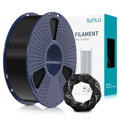 SUNLU PLA+2.0 3D Printer Filament 1.75mm 1KG Tougher and Stronger Vacuum Packed