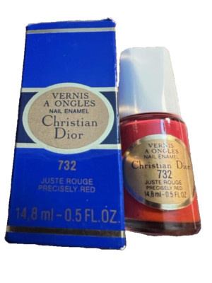 Christian Dior Nail Enamel #843 TRES DIOR Discontinued 1990s Free