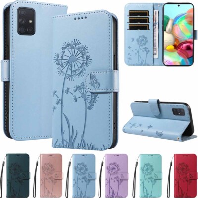 For Samsung A51 A71 A32 A52s A10 A30 A50 Magnetic Fip Leather Wallet Case Cover