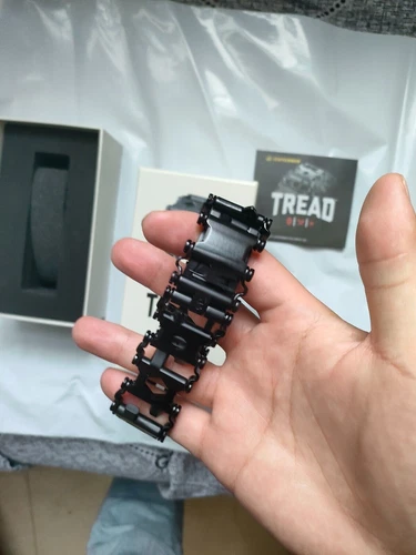 Leatherman Tread Acero Inoxidable Exterior Multifunción Herramientas Usable Pulsera! - Imagen 6 de 16