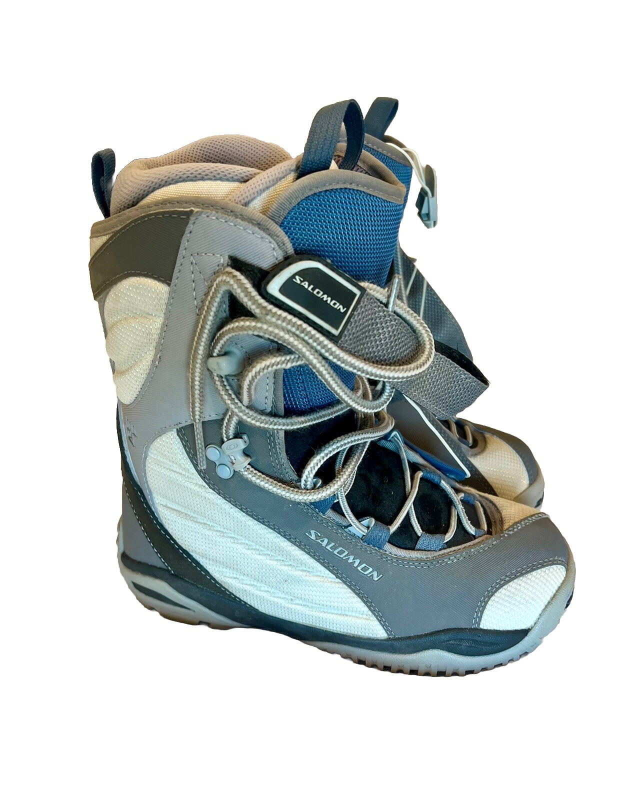 Salomon Ivy Stivali da Snowboard Neri Lacciati Donna 7