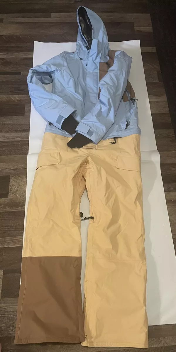 Women's Insulated Airblaster freedom suit Sky Size Small | eBay