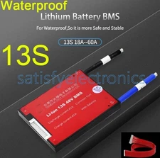 Waterproof 13S 48V BMS Li-ion Lithium Battery MOS Protection Board with balance