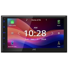 JVC KW-M590BT 2 DIN 6.8" Media Player USB Mirroring Android iPhone Bluetooth