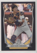 2014 Bowman Draft Chrome Black Refractor 46/75 Grayson Greiner #CDP99 e6q