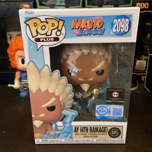 Funko Pop Naruto Shippuden #2098 Ay 4th Raikage Glow Chase Chalice Exclusive