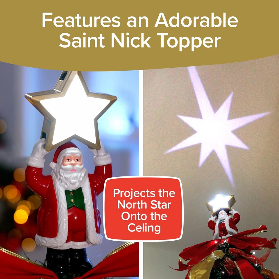 Superstar Santa Pop-Up Christmas Tree - Image 3 of 4