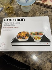 Chefman 21X16 Family Size Glass top Warming T...