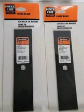 2 X Power Care Universal Edger Blade 9" x 2"   7/16" SQ or 1/2" RD Center Hole