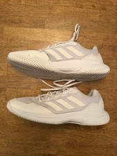 Adidas Gamecourt 2.0 Cloud White Matte Silver Mens Tennis Shoes Size 10
