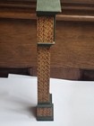 Artisan Dollhouse Miniature Hand Painted Sponged Wood Grandfather Clock — photo 7