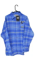 NEW 2X Cakeworthy Disney Mickey Mouse Hanukkah Flannel Shirt Great Detail!