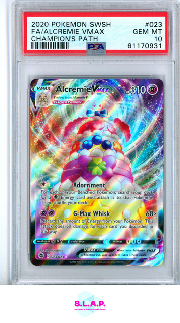Alcremie VMAX #23 (Champion's Path (2020))